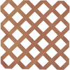 Dimensions 4 Ft. W x 8 Ft. L x 1/8 In. Thick Redwood Vinyl Lattice Panel