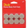 Do it 1 In. Beige Self Adhesive Felt Pads (16-Count)