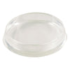 Do it 1-7/8 In. Inner Diameter Round Clear Furniture Leg Caster Cup,(4-Pack)