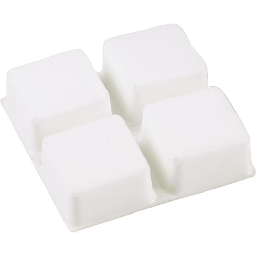 Do it 1/2 In. Square White Furniture Bumpers,(9-Count)