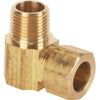 Do it 1/2 In. x 3/8 In. Male Low Lead Compression Brass Elbow