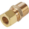 Do it 3/8 In. x 3/8 In. Brass Male Union Compression Adapter