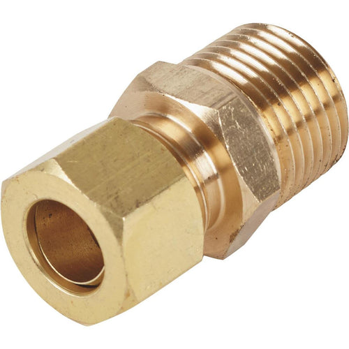 Do it 3/8 In. x 3/8 In. Brass Male Union Compression Adapter