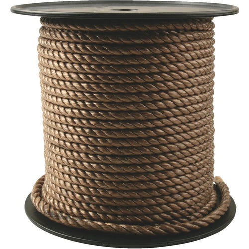 Do it 3/8 In. x 300 Ft. Brown Twisted Unmanila Polypropylene Rope