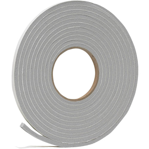 Do it 3/8 W x 1/4T x 17' L Gray Foam Weatherstrip Tape