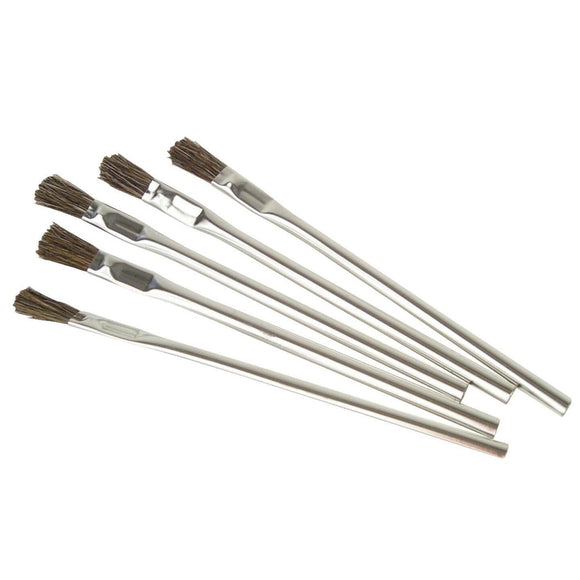 Do it 5-1/4 In. x 3/8 In. Acid Flux Brush, (5-Pack)
