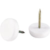 Do it 5/8 In. Plastic Round Nail on Furniture Glide,(4-Pack)