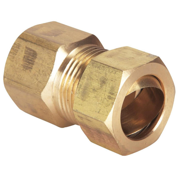 Do it 5/8 In. x 1/2 In. Brass Union Compression Adapter