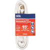 Do it Best 15 Ft. 16/2 White Cube Tap Extension Cord