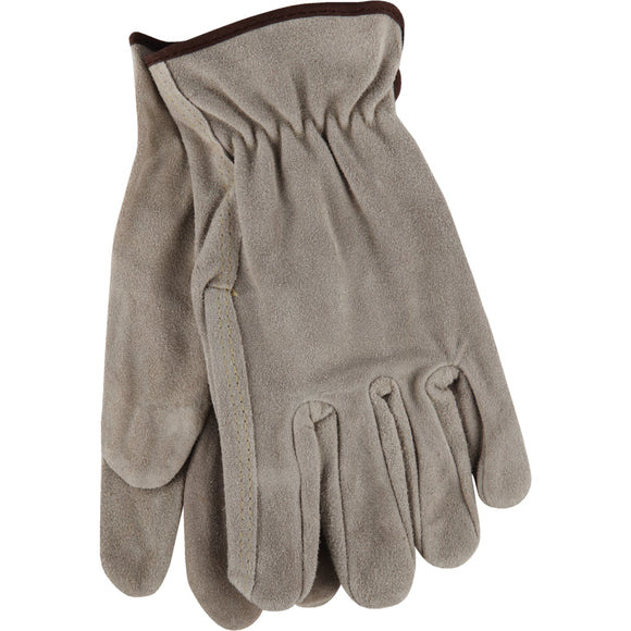 Do it Men's Large Brushed Suede Leather Work Glove
