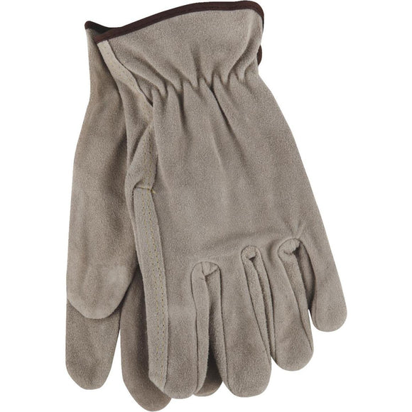 Do it Men's XL Brushed Suede Leather Work Glove