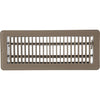 Home Impressions 2-1/4 In. x 12 In. Brown Steel Floor Register