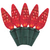 J Hofert Red 70-Bulb C6 LED Light Set