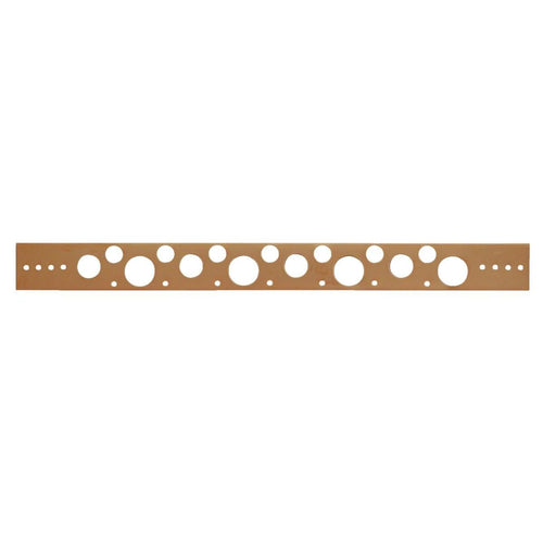 Jones Stephens 1/2 In. - 1 In. x 20 In. Copper-Plated Pipe Hanger Bracket