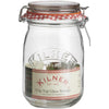Kilner 34 Oz. Round Clip Top Glass Storage Jar