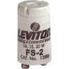 Leviton 14W/15W/20W 2-Pin T8 Fluorescent Starter