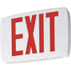 Lithonia Quantum Red Lettering Thermoplastic LED Exit Light