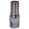 Merrill 1/2 In. Insert x 1/2 In. MIP Threaded Galvanized Adapter