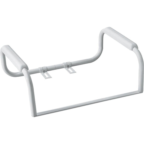 Moen 8 In. White Toilet Safety Bar
