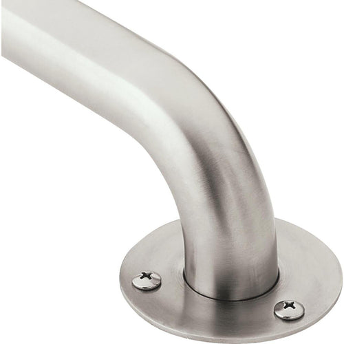 Moen Home Care 24 In. x 1-1/2 In. Exposed Screw Grab Bar, Stainless Steel