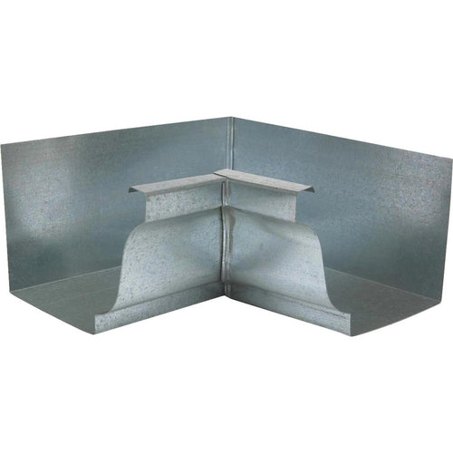 NorWesco 4 In. Galvanized Gutter Inside Corner