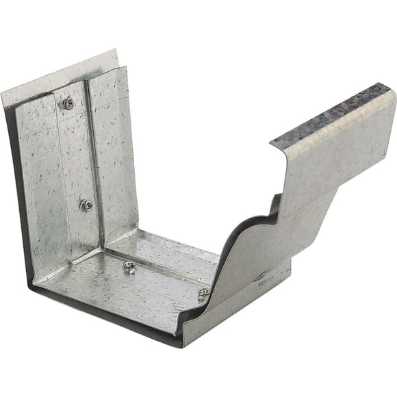 NorWesco 4 In. Galvanized Slip-Joint Gutter Connector