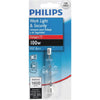 Philips 100W 120V Clear RSC Base T3 Halogen Work Light Bulb