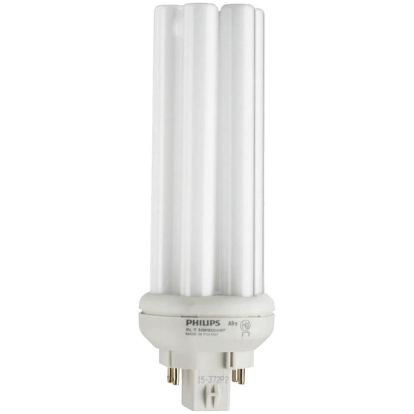Philips 150W Equivalent Cool White GX24Q-3 Base PL-T CFL Light Bulb