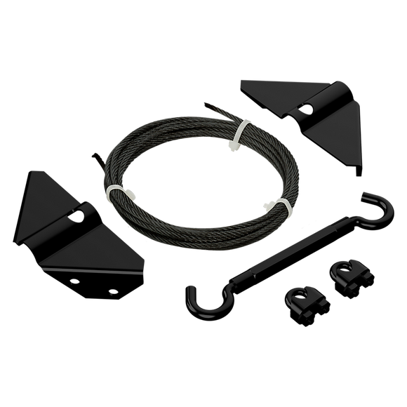 National Hardware Anti-Sag Gate Kit, Black