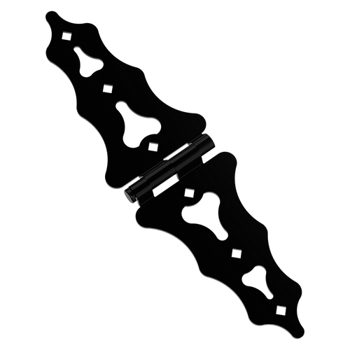 National Hardware Ornamental S Hinge 6, Black