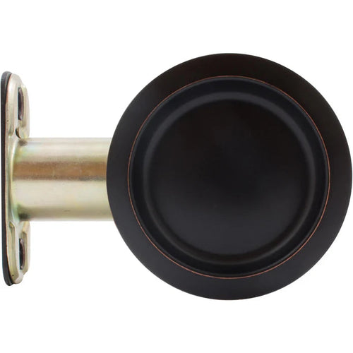 Stone Harbor Hardware Round Pocket Door Lock Hall/Closet Latch