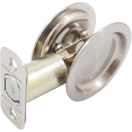 Stone Harbor Hardware Round Pocket Door Lock Hall/Closet Latch