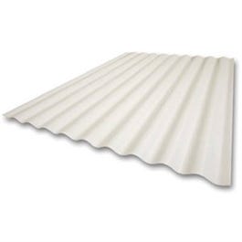 26-In. x 8-Ft. Super 600 Heavy-Duty White Fiberglass Panel