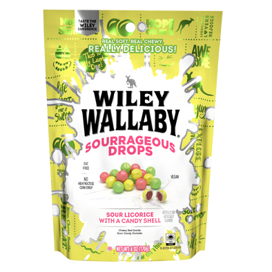 Wiley Wallaby Sourrageous Drops