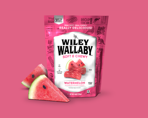 Wiley Wallaby Watermelon Licorice