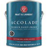 Pratt & Lambert Accolade 100% Acrylic Paint & Primer Semi-Gloss Exterior House Paint, Bright White Base, 1 Gal.