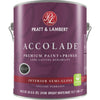 Pratt & Lambert Accolade Premium 100% Acrylic Paint & Primer Semi-Gloss Interior Wall Paint, Bright White Base, 1 Gal.