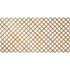 Real Wood Products 4 Ft. W. x 8 Ft. L. x 1/2 In. Thick Natural Cedar Lattice Panel