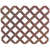 Real Wood Products 4 Ft. W. x 8 Ft. L. x 3/4 In. Thick Natural Cedar Privacy Lattice Panel