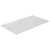 Sequentia WeatherGlaze 26 In. x 10 Ft. White Round 1-Sided Fiberglass Corrugated Panels