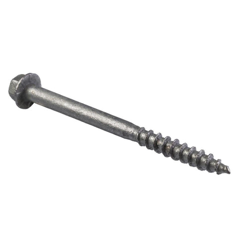 Simpson Strong Tie 1/4 In. x 2-1/2 In. Wood Screw, (25 Ct.)