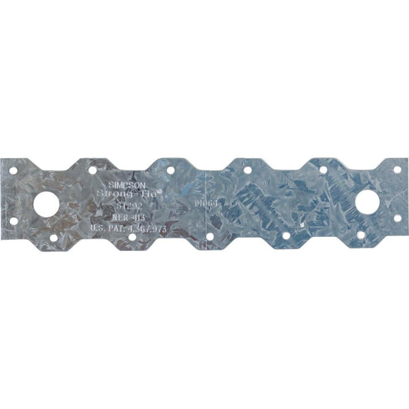 Simpson Strong-Tie 2-1/6 in. W. x 9-5/16 in. L Steel 20 Gauge Strap Tie