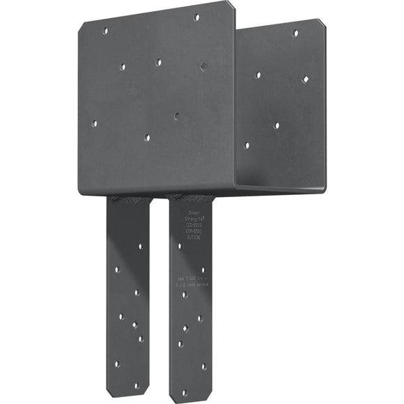 Simpson Strong-Tie 6 In. x 6 In. 7 ga Gray Paint End Column Cap