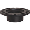 Sioux Chief 3 In. Hub/Inside 4 In. ABS Open Toilet Flange w/1-Piece Plastic Ring