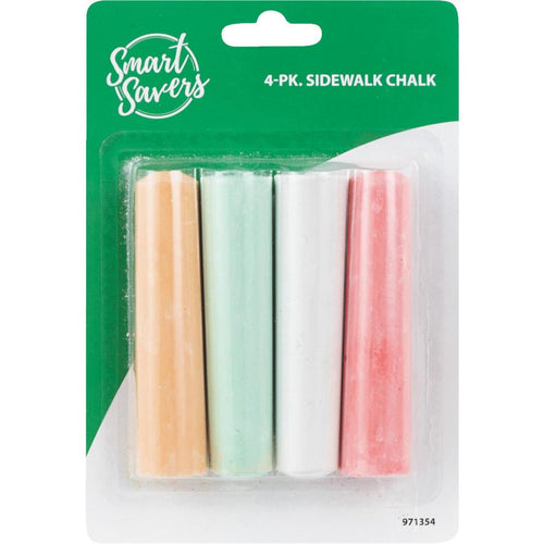 Smart Savers Sidewalk Chalk (4-Count)