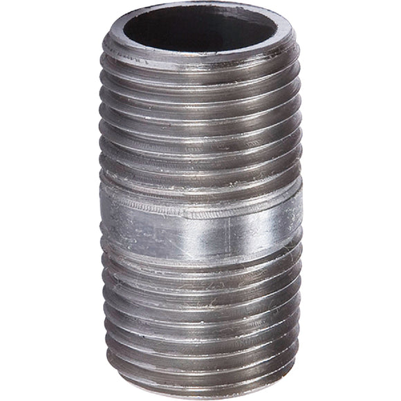 Southland 3/8 In. x Close Schedule 40 Welded Steel Black Iron Nipple