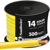 Southwire 500 Ft. 14 AWG Solid Yellow THHN Wire