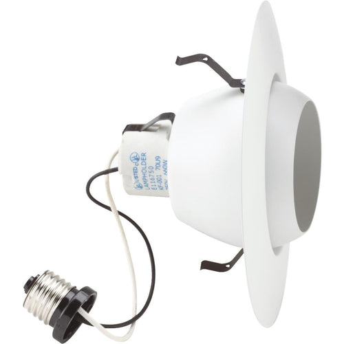 Thomas 5 In. White Eyeball Recessed Fixture Trim