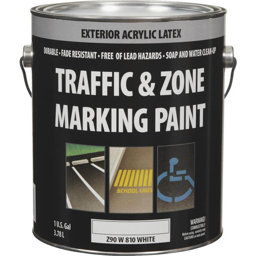 Traffic And Zone White Latex Gallon Traffic Paint