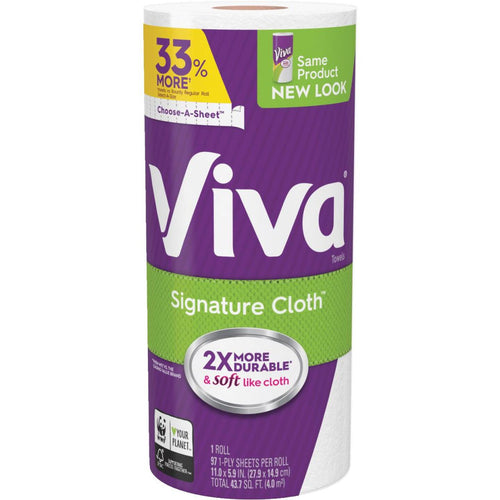 Viva Signature Cloth Choose-A-Sheet Paper Towel (1 Roll)
